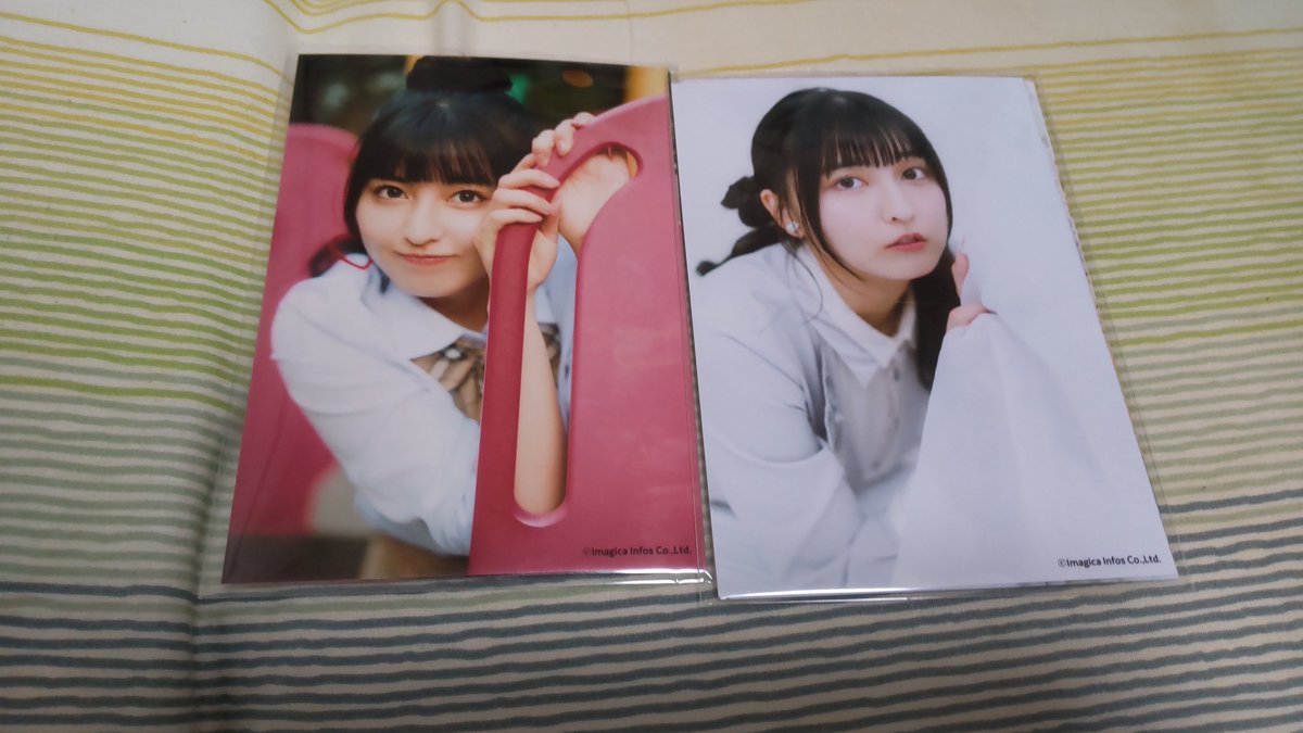 指出毬亜 ブロマイドセット イベントに行けなかった、サシでシューティングの指出毬亜さんの