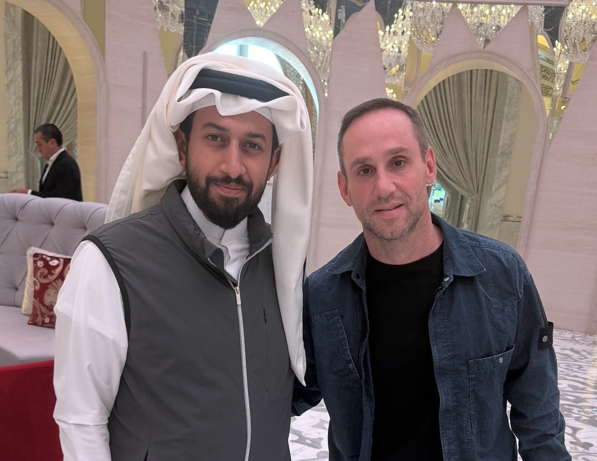 Almaadeed's tweet image. Welcome to Qatar @michaelrubin @Fanatics