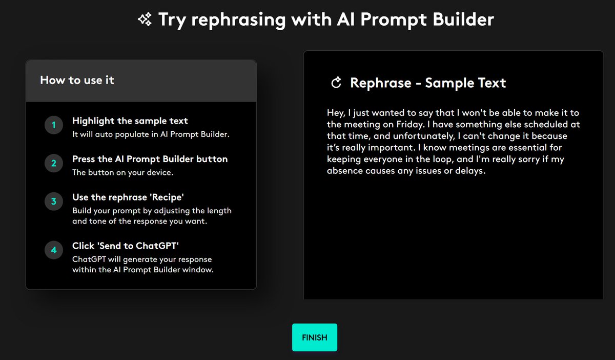 techbharatco's tweet image. Logitech MX Master series mouse now comes with in-built AI features. You don&apos;t even need to open a separate AI app, you can do it right on your screen with this!