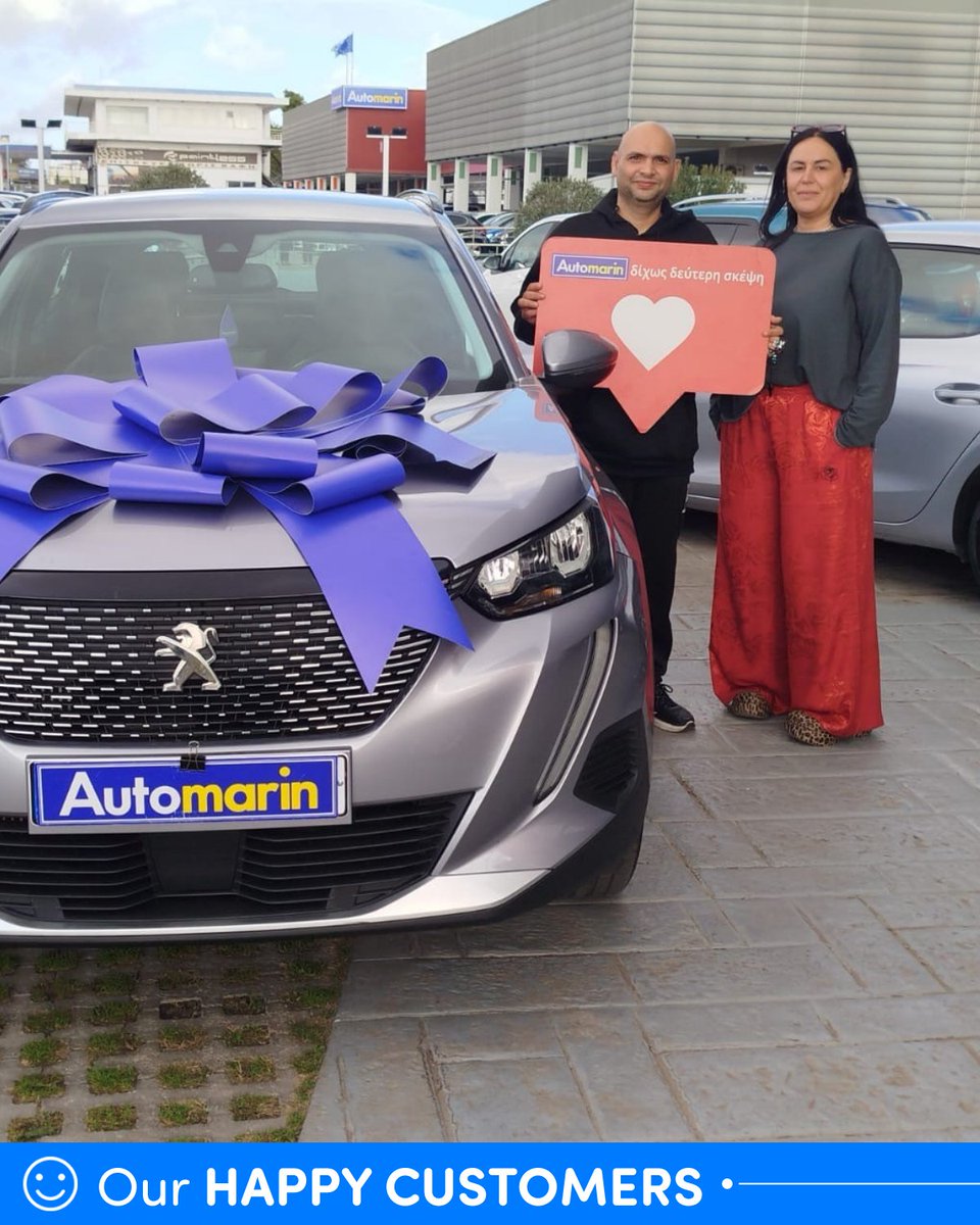 Automarin's tweet image. Κάθε παράδοση αυτοκινήτου, μια νέα αρχή! 🥳 Πάνω από 47 χρόνια στο δρόμο μαζί σας!  Είμαστε ευγνώμονες για κάθε απίστευτο πελάτη που μας εμπιστεύτηκε για το ταξίδι, τις περιπέτειες και τα όνειρά του.