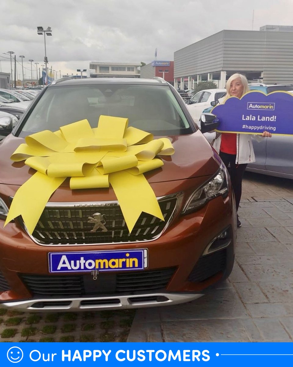 Automarin's tweet image. Κάθε παράδοση αυτοκινήτου, μια νέα αρχή! 🥳 Πάνω από 47 χρόνια στο δρόμο μαζί σας!  Είμαστε ευγνώμονες για κάθε απίστευτο πελάτη που μας εμπιστεύτηκε για το ταξίδι, τις περιπέτειες και τα όνειρά του.