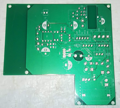 新しい基板が届いた
12Vから-12Vを生成するバージョン
HDD用の電源コネクタも追加
ただ、HDD用って必要あるのかな？
手元のX68030ではフラットケーブルから電力を供給しているんだけど…