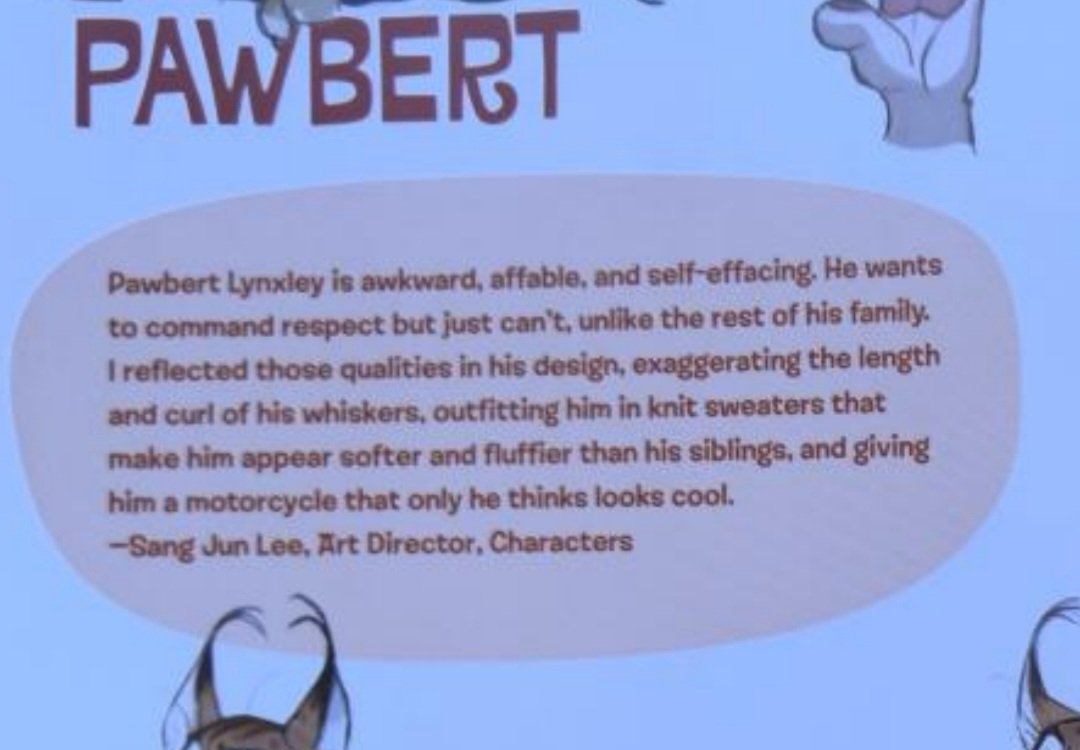 He is a cool boy!!!
(Scene is from Scrubs)
#Pawbert #PawbertLynxley #Zootopia2