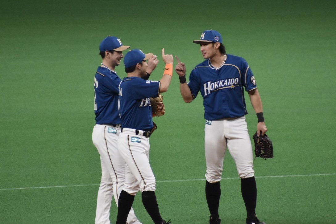 Haruki7_63's tweet photo. 私の好きな外野陣には、もう足りない人たちばかりだけど…😭

最近全然追えてなかったけど、また北海道絶対行くから！！！！ https://t.co/YO8EbfXW1J