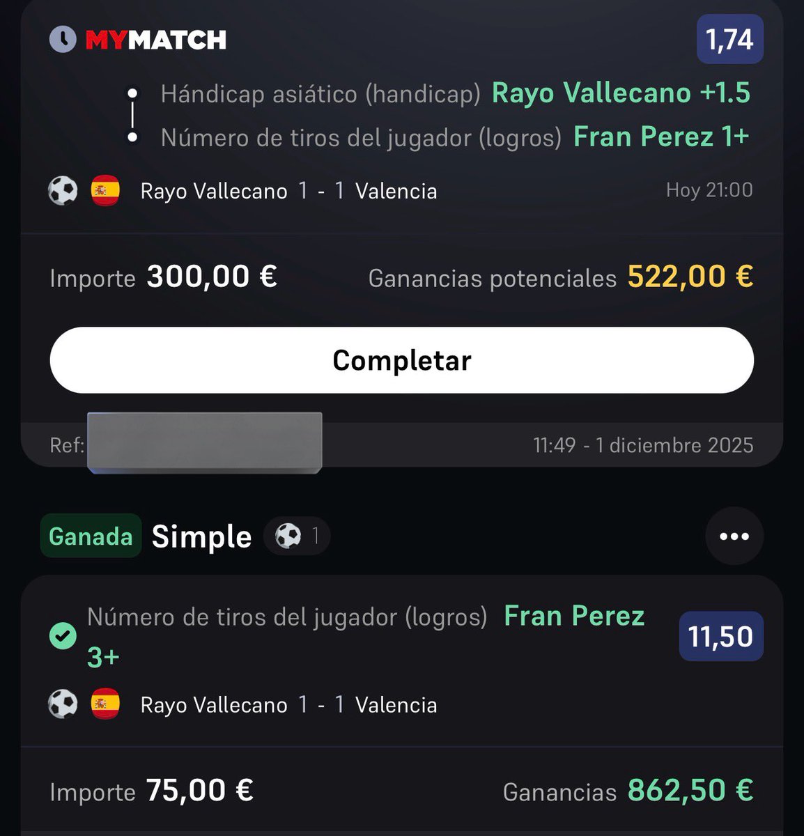 Apuestas de Fútbol tweet media