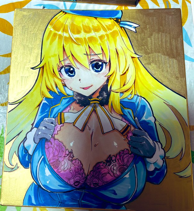 やっぱり愛宕さんは色白美人だよなということで 描き直しちゃった てへぺろ

ただ今回の失敗で褐色ギャルが描けるようになった 