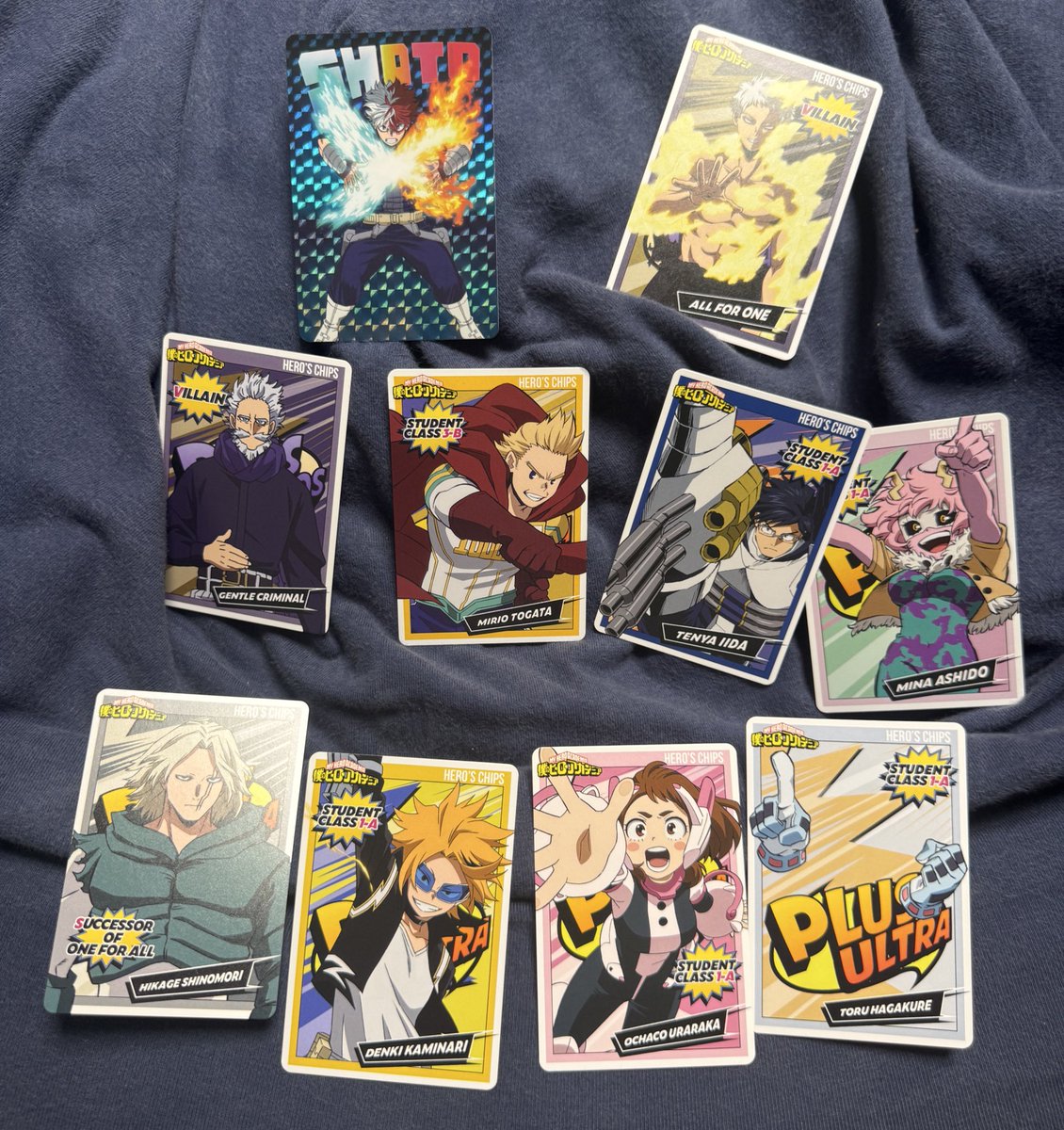僕のヒーローアカデミア ヒーローズチップ3 47種 セミコンプリート
