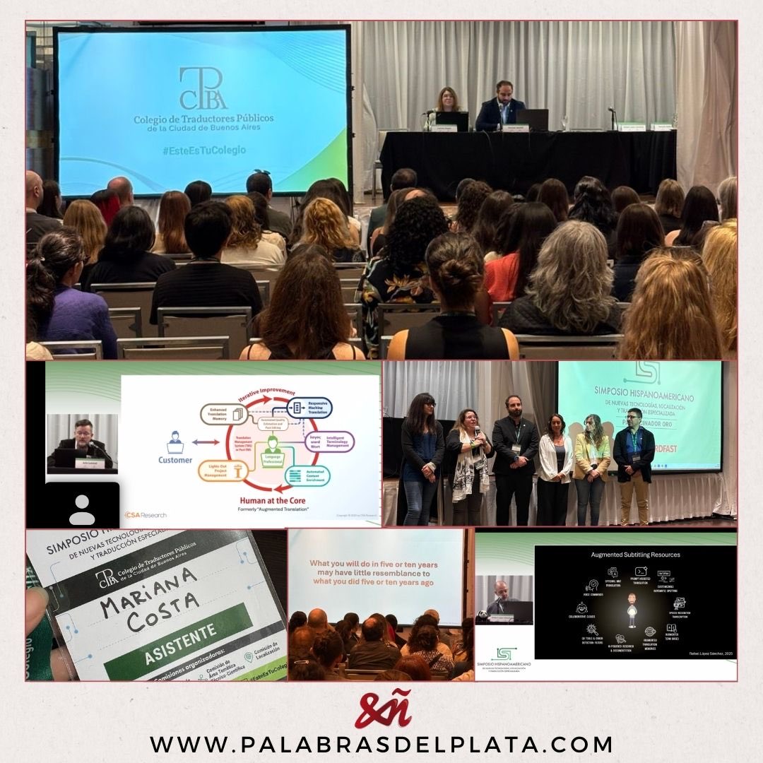 PalsdelPlata's tweet photo. Participamos del Simposio Hispanoamericano de Nuevas Tecnologías, Localización y Traducción Especializada del @ctpcba_tradu con el objetivo de mantener una capacitación continua que nos permita ofrecer siempre un servicio que se adapte a las necesidades de cada cliente. https://t.co/dBmtWL2Bdn