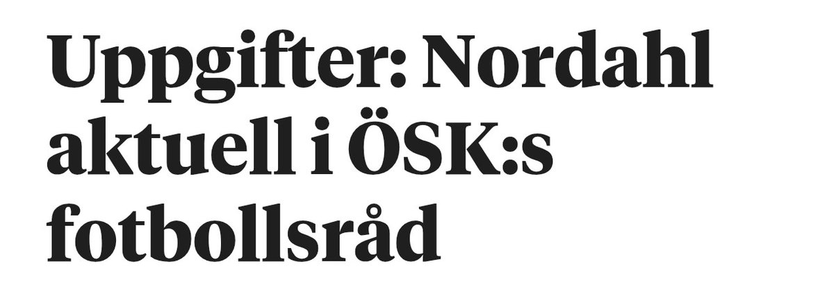 ÖSK är fan skrattretande