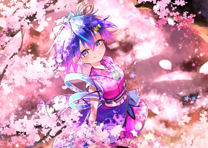桜舞う時季