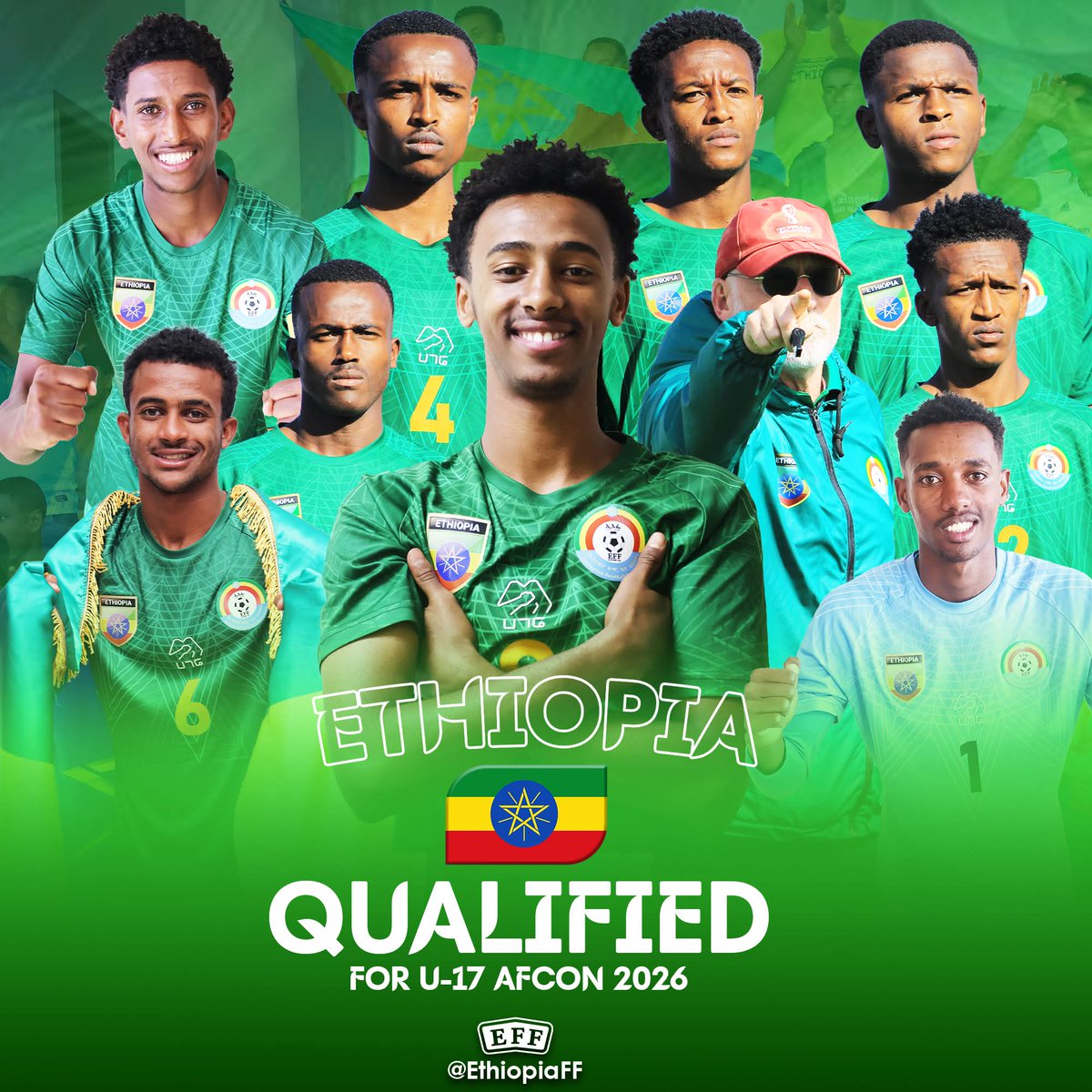Finally Ethiopia has got something an AFCON U17 place 

The country's football ⚽ has suffered alot with poor performance 
<a href="/soka25east/">Soka25east.com</a>