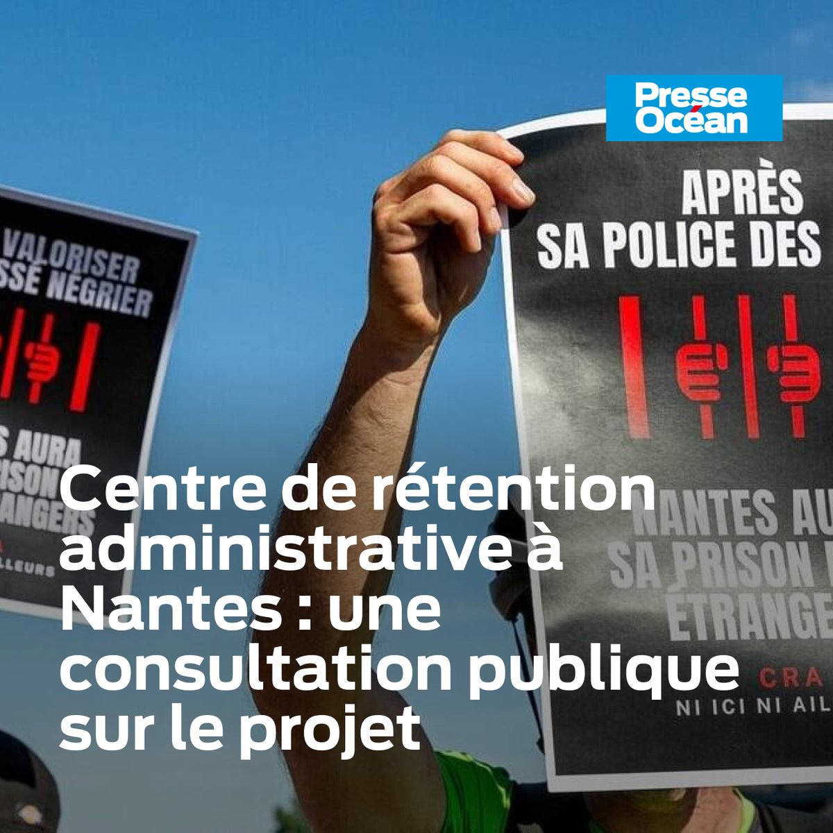 La préfecture de Loire-Atlantique a ouvert une consultation publique « en vue de la qualification du projet de CRA de Nantes en projet d’intérêt général ». Le collectif Colère Nantes - CRA ni ici ni ailleurs appelle à faire entendre « une autre voix ».➡️ l.ouest-france.fr/NVrQ