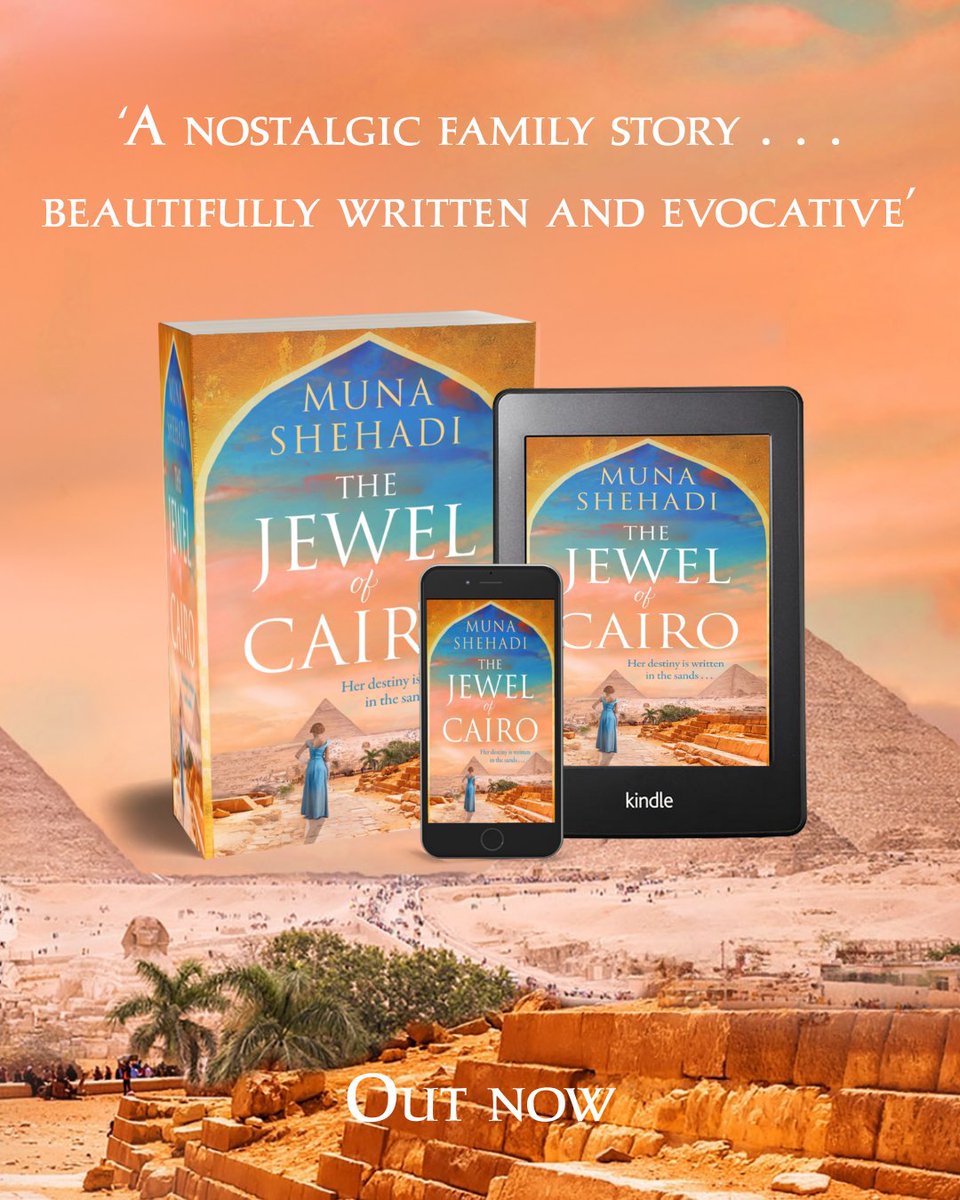 HeadlineFiction's tweet photo. 💎 The Jewel of Cairo by @MunaShehadi is out now in ebook!💎

Let yourself be whisked away to the heat of Egypt and the secrets hidden in Vermont this holiday season . . .

Order now: https://t.co/wLGbD803uN https://t.co/DSpHXCMXCZ
