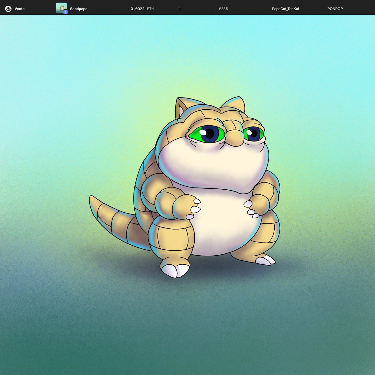 Thanks to <a href="/ponpop_cynn/">PONPOP</a> for being a new #POKEPEPE collector. Good choice 😉🐸😍