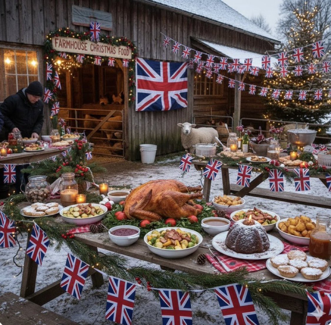 No Farmers, No Food: Great British Christmas Farm Food campaign. During the run up to Christmas, we will showcase the delicious Christmas food produced by British farmers. Support our farmers. Buy British farm food this Christmas.

#GreatBritishChristmasFarmFood 🇬🇧🚜