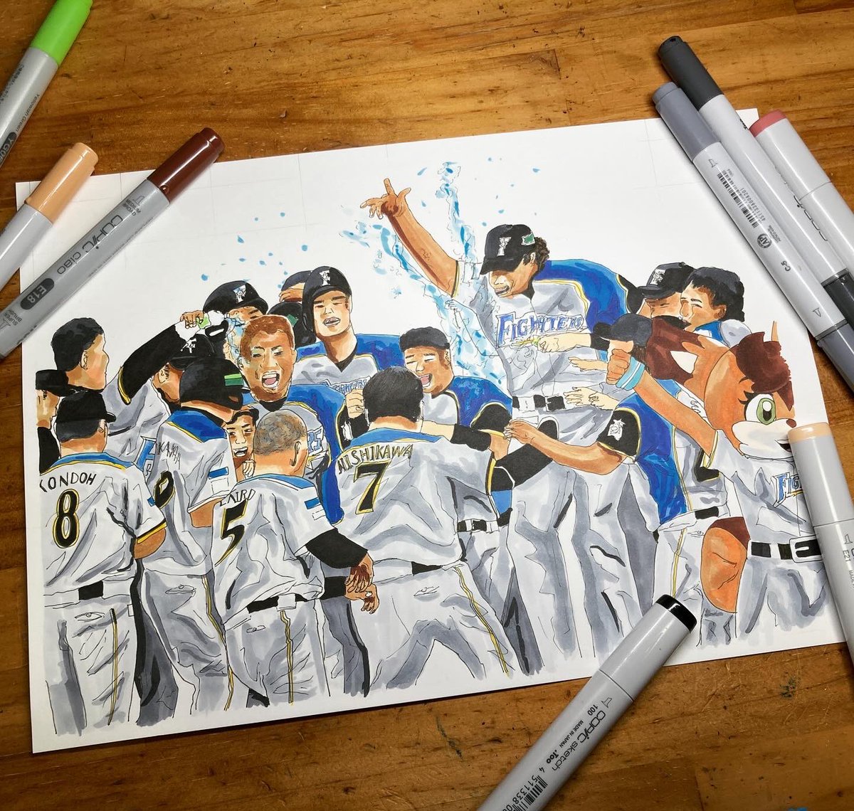 gingadan_467's tweet photo. welcome back西川！！
あの日の歓喜をもう一度お願いします🔥

#lovefighters #西川遥輝 https://t.co/Mk6k5Ooo9l