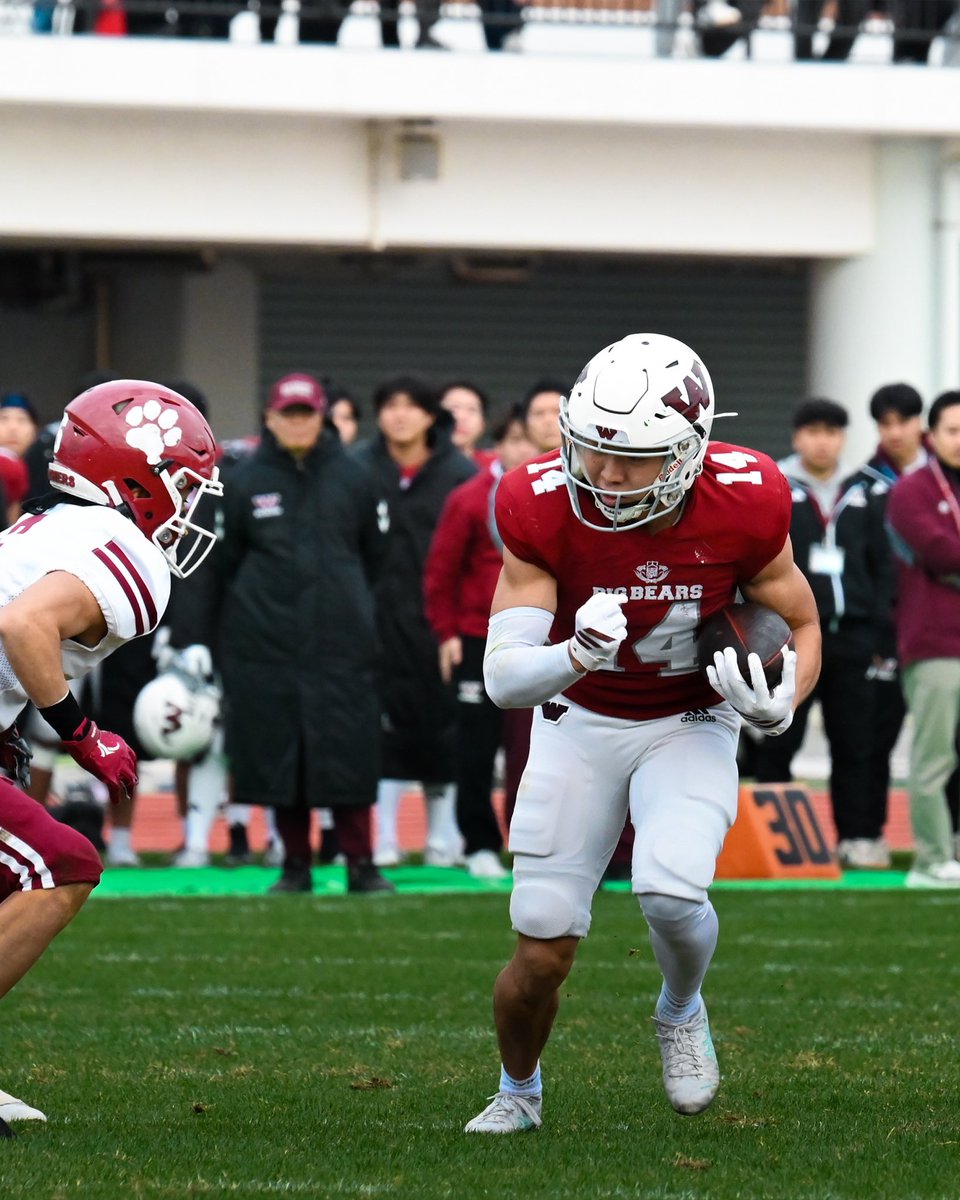vs PANTHERS Game Photo📸 #waseda #football #bigbears #早稲田 #アメフト