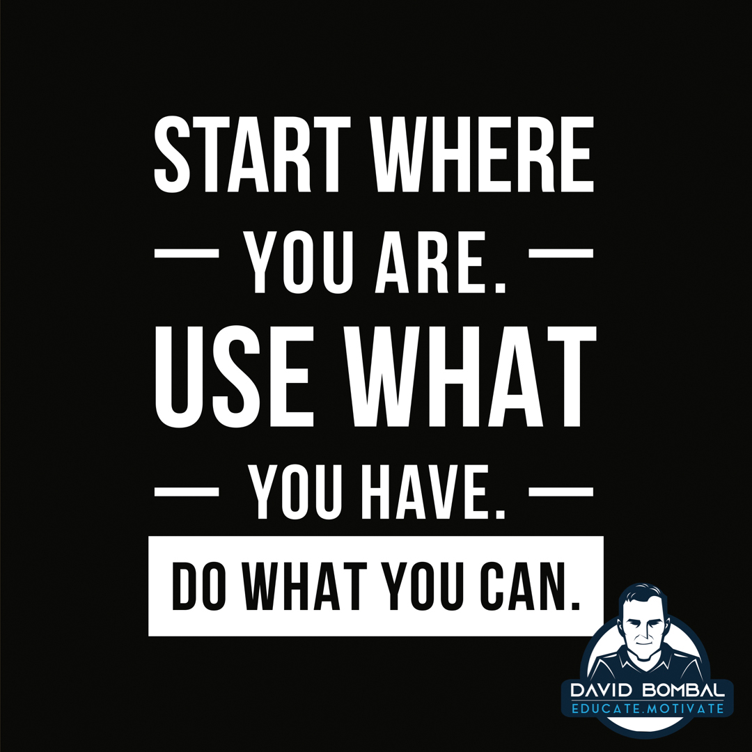 davidbombal's tweet image. Start where you are. Use what you have. Do what you can.

#DailyMotivation #inspiration #motivation #bestadvice #lifelessons #changeyourmindset
