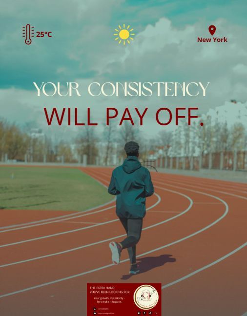 vachejuarez's tweet image. Consistency is key - small daily efforts lead to big results. Keep going! 🔑 #Motivation #Consistency #VAJourney #WorkSmart #GrowthMindset