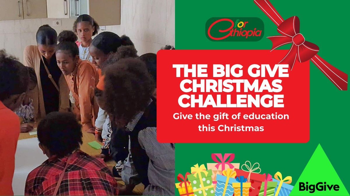 The <a href="/BigGive/">Big Give</a> Christmas Challenge is open &amp; all donations are DOUBLED until 9 Dec, 12pm.

We’re raising funds for an IT centre &amp; digital library for girls in Ethiopia.

Huge thanks to <a href="/Ethiopiaid/">Ethiopiaid</a> for matching all gifts.

Donate: donate.biggive.org/campaign/a05WS…
#BigGive #GivingTuesday