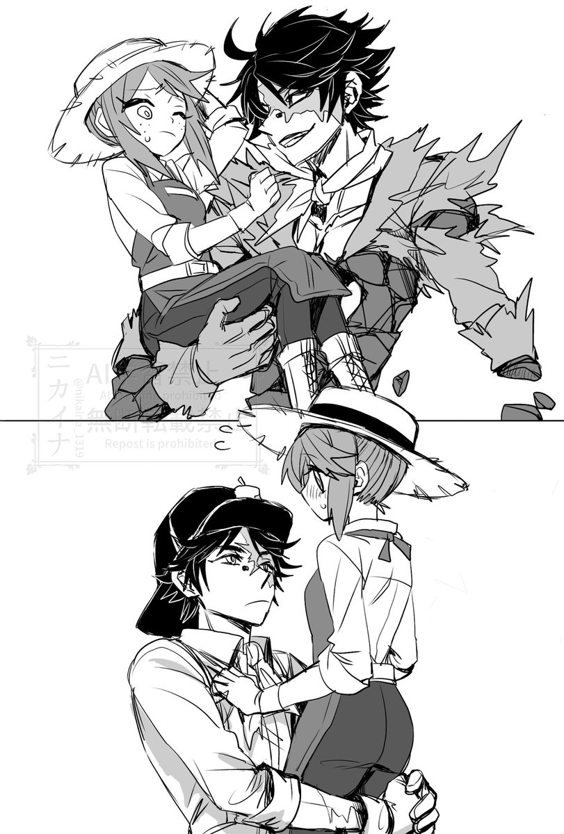nikaina_1319's tweet photo. ノトエマ/フルエマ
抱っこの違い https://t.co/DhpIfh5pVb