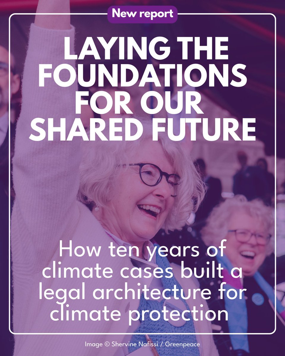 ciel_tweets's tweet image. In just 10 years, #ClimateLitigation has evolved into a global accountability system recognised by the world&apos;s highest courts.

Rulings have led to govs. amending laws &amp;amp; ditching #FossilFuel projects. 

Read Climate Litigation Network&apos;s report 👉 climatelitigationnetwork.org/TenYearsClimat…