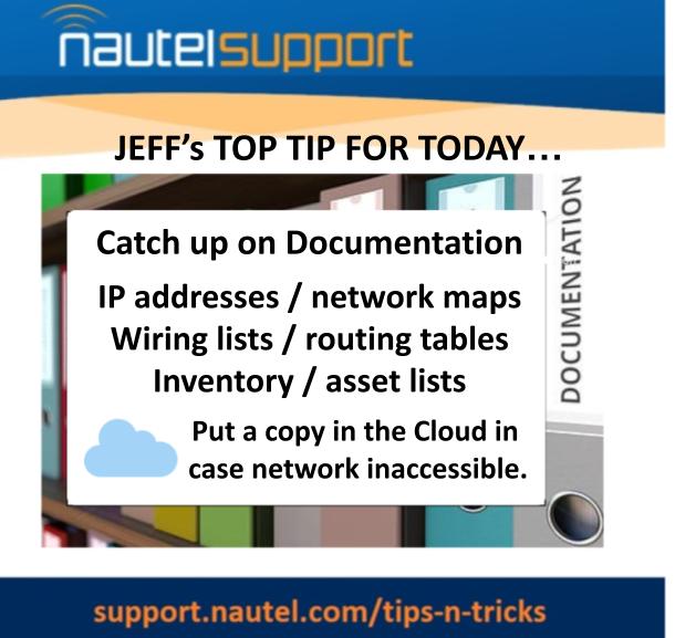 nautelbroadcast's tweet image. Tuesday&apos;s Tip to help you keep things running smoothly at your station. Find more tips and tricks at support.nautel.com/tips-n-tricks/
#radiobroadcast #engineering