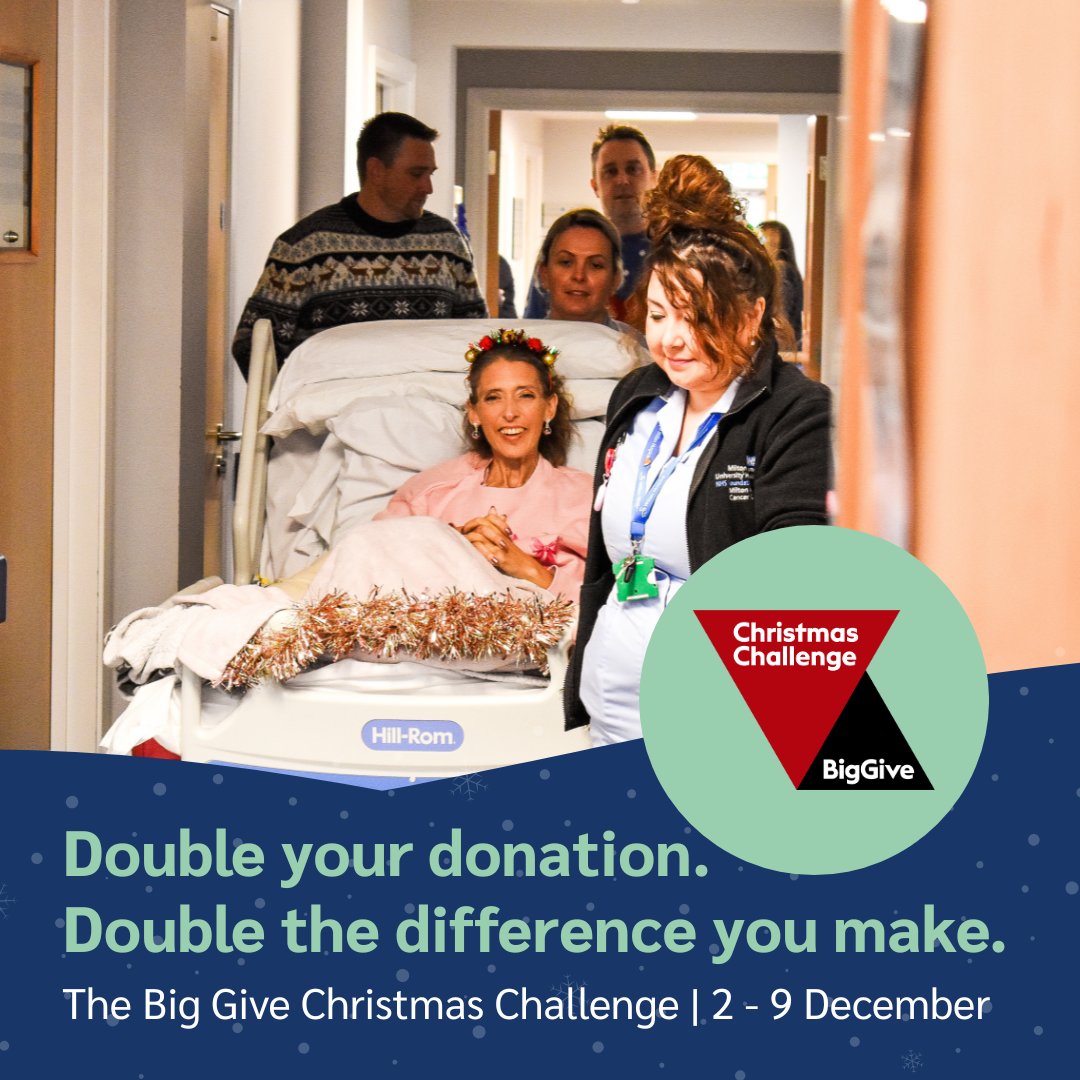From 2–9 December, every donation you make to #WillenHospice via <a href="/BigGive/">Big Give</a> will be matched doubling the care, support, and memories you help create. 

Every Christmas is a gift. And right now, your gift can go twice as far. 🎁+🎁
ow.ly/12W650XzWnH
#GivingTuesday