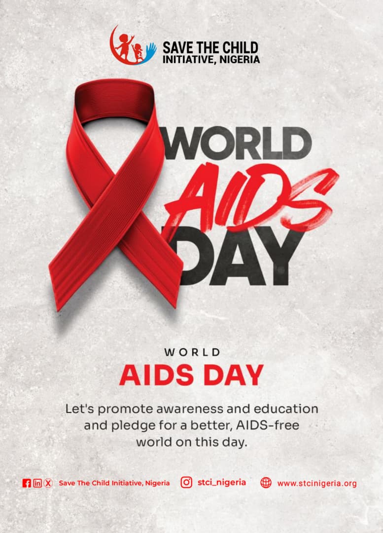 STCINigeria's tweet photo. World AIDS Day 2025
Today, STCI stand together to remember, support, and take action, to ending HIV, fighting stigma, and empowering every community with knowledge and care.
#WAD2025NG
#OvercomingDisruptions
#SustainingTheResponse
#aidsfreegeneration https://t.co/HAbro2VbPW