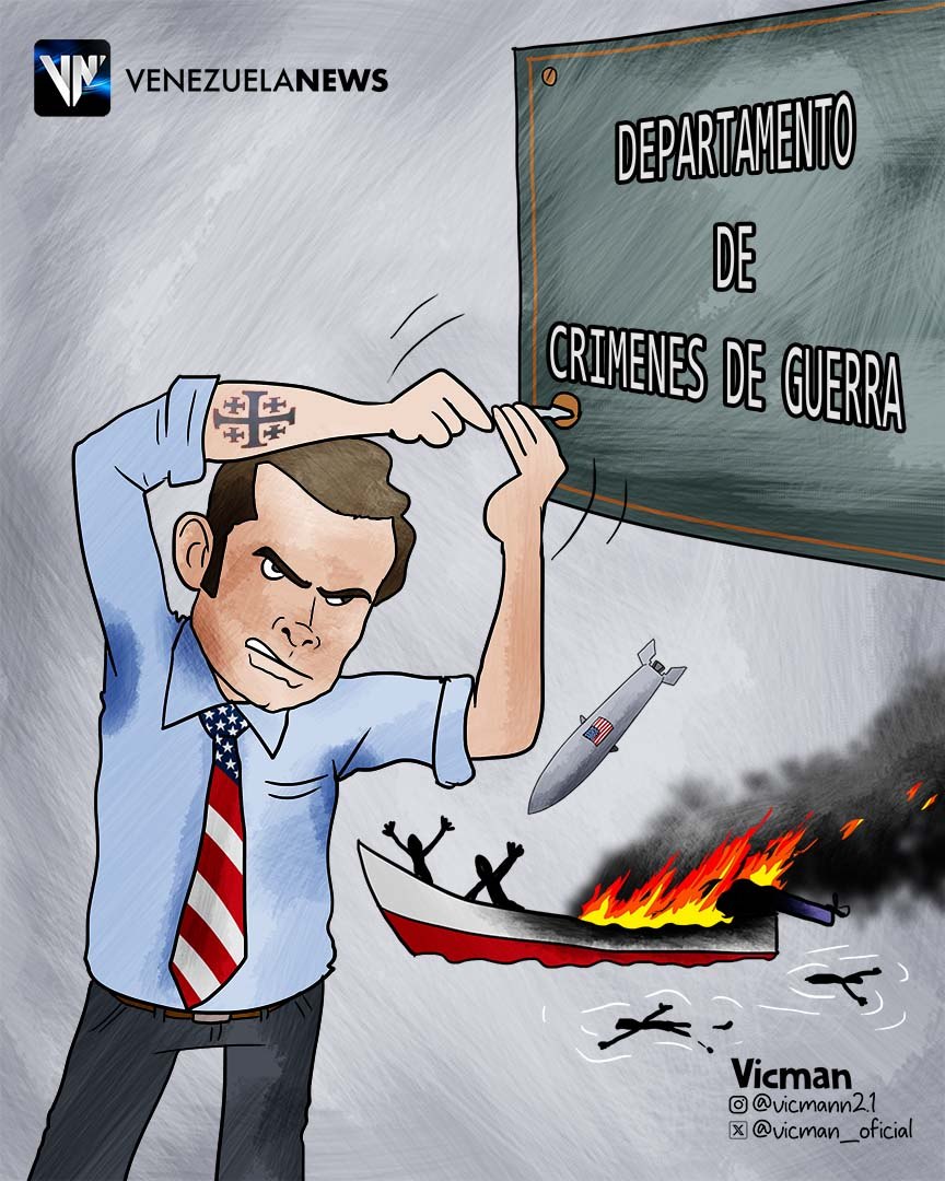 AgenciaVNews's tweet image. #CaricaturaDelDía