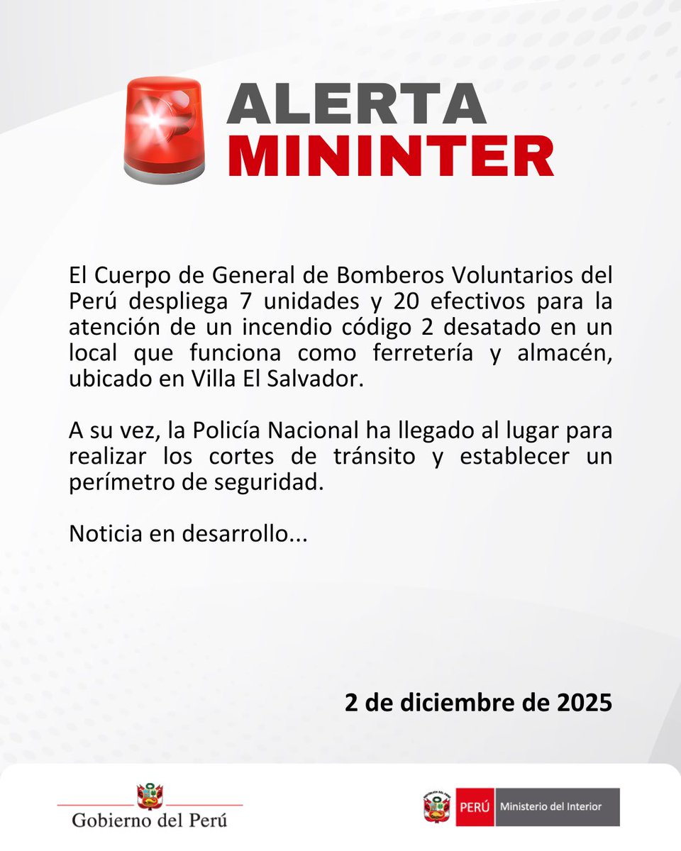 MininterPeru's tweet photo. 🚨#AlertaMininter https://t.co/dxtsdPZGtD