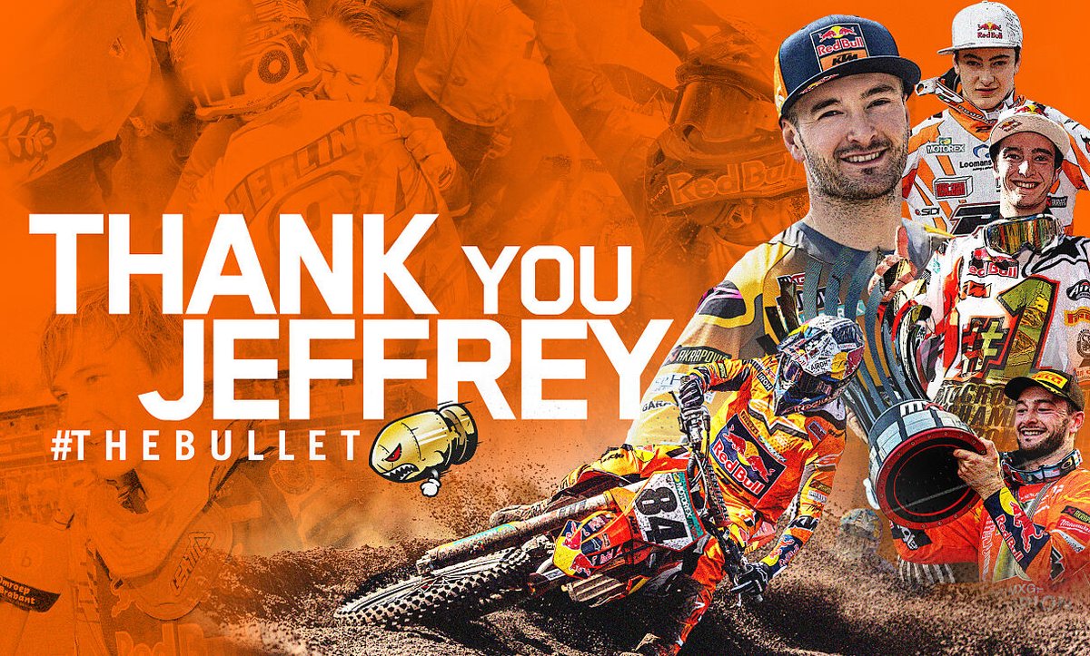 The end of a memorable MXGP alliance 🏆

Red Bull KTM Factory Racing wishes to thank and extend best wishes to five-times FIM World Champion Jeffrey Herlings as the 16-year association between the team and the Dutchman reaches a close.

Herlings was drafted into the Red Bull KTM