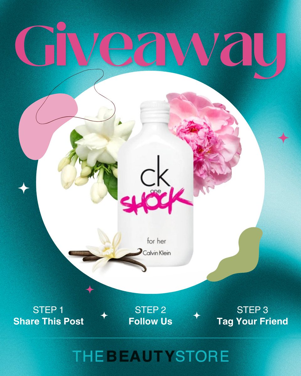 It’s giveaway time at The Beauty Store! 🎁✨
We’re gifting a fragrance favourite — and you could be the lucky winner. Enter now and join the celebration of beauty, joy and irresistible scents.

How to enter:
1️⃣ Share this post
2️⃣ Follow us
3️⃣ Tag a friend

You can enter until 24