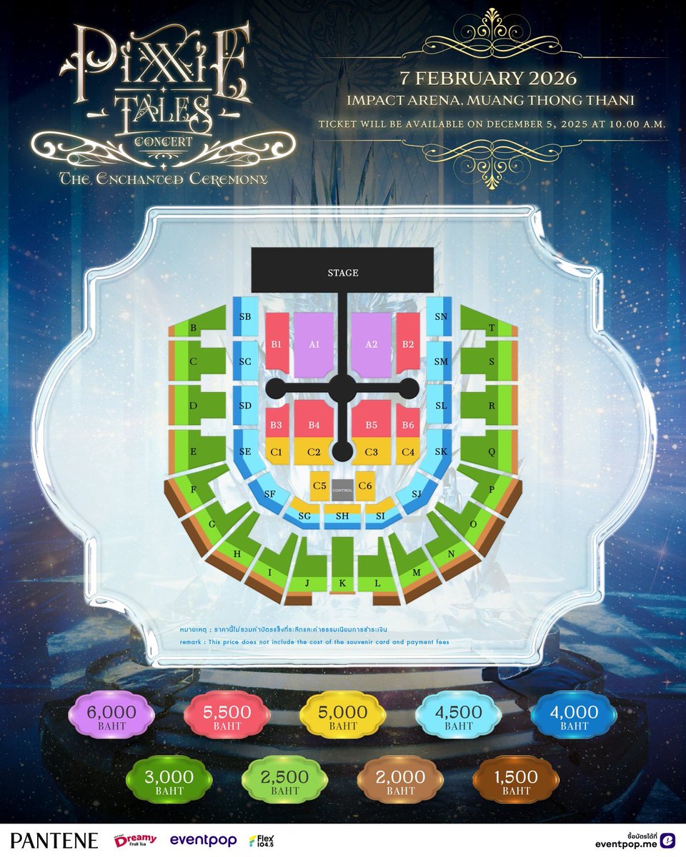 dod_qrs's tweet image. รับกดบัตร พิกซี่ #PiXXiE 
PiXXiE Tales Concert : The Enchanted Ceremony 👑* ༘ 🔮◞˚ₓ🪄

ค่ากด 350-700 บาท/ใบ
ใช้ยูสลูกค้าในการกด
ชำระเงินได้เอง
สนใจงานนี้ทัก DM ได้เลยค่ะ
#PiXXiE_2ndConcert
#PiXXiETalesConcert