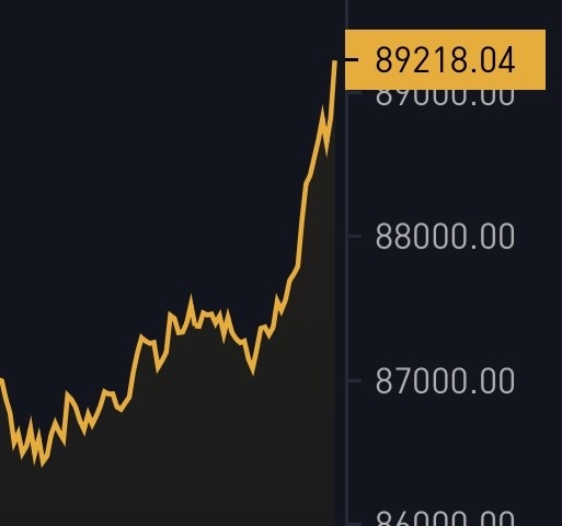 BitcoinMagazine's tweet image. JUST IN: #Bitcoin reclaims $89,218 🚀
