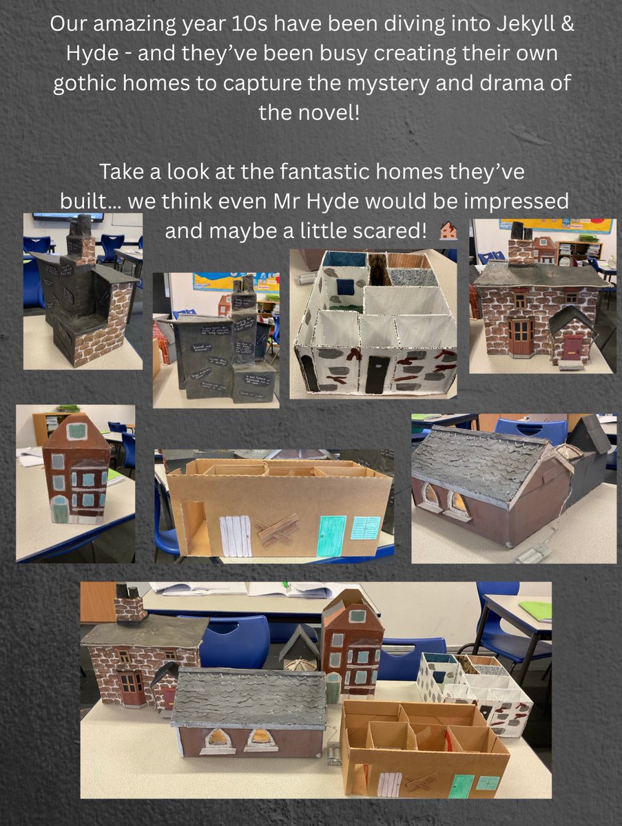 Such brilliant creativity, Year 10! Keep it up! 📚