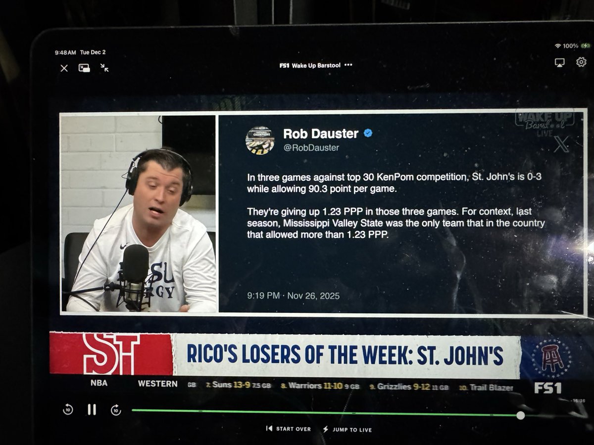 unholycipher's tweet photo. Love seeing @Return_Of_RB shout out @RobDauster on @wakeupbarstool https://t.co/dEE8OLGmAV