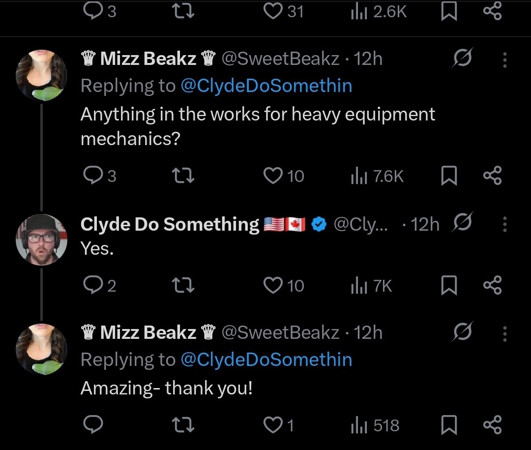 KenKing84's tweet photo. @Drdiesel24 @ClydeDoSomethin Odd...he told the person above you yes..... https://t.co/CA55so87kC