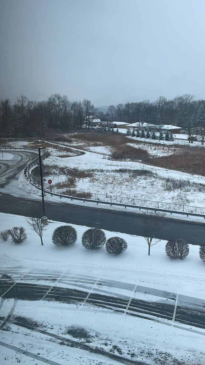 It’s snowing!! PA weather getting a nice start so early in the month