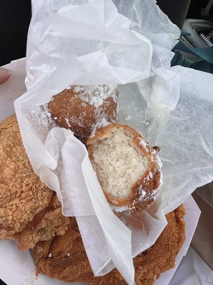 btsunoda's tweet image. Today is #NationalFrittersDay - Enjoy Jim Dandy&apos;s Southern Fried Chicken with Fritters. Just like being back home in the South!