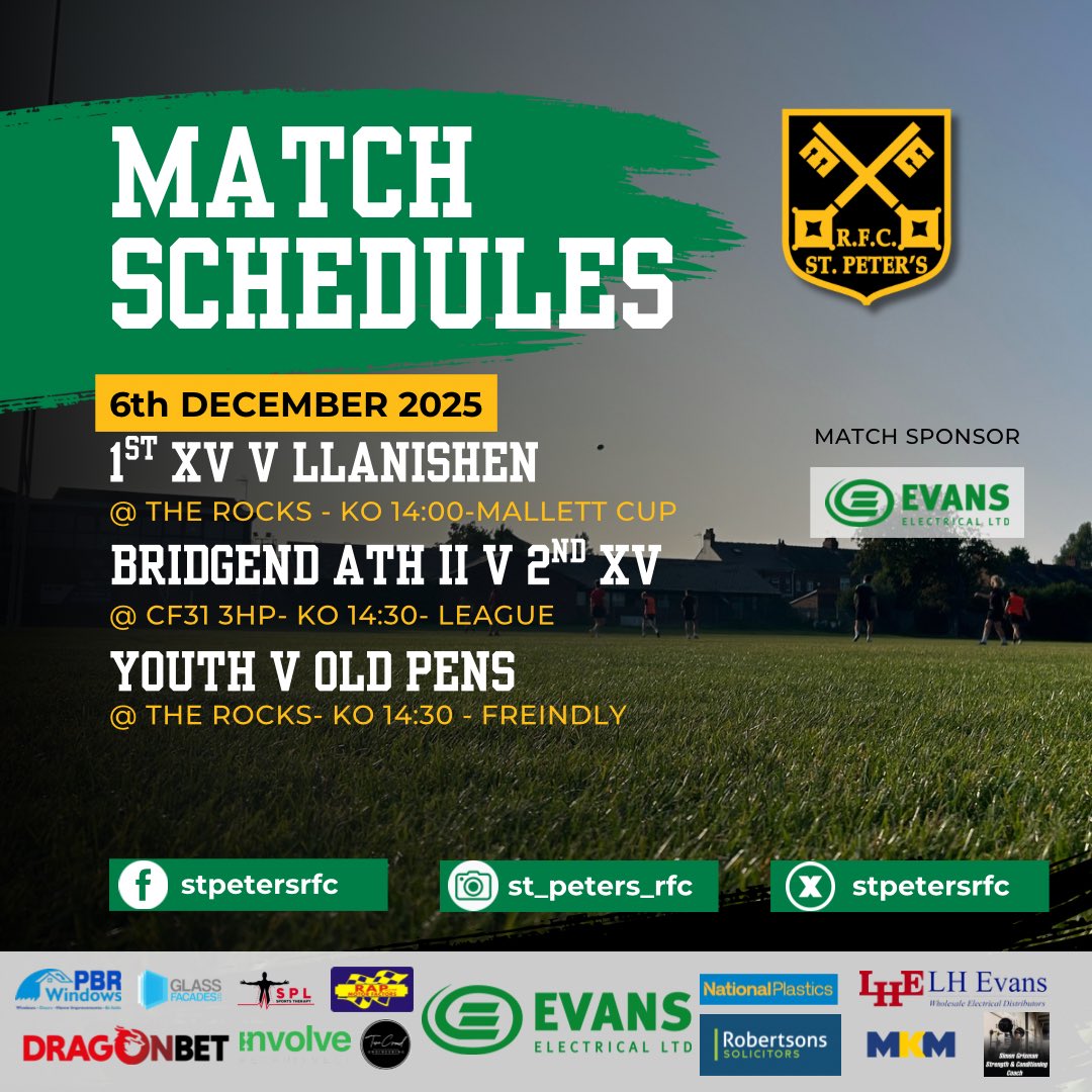 St. Peter's RFC tweet media