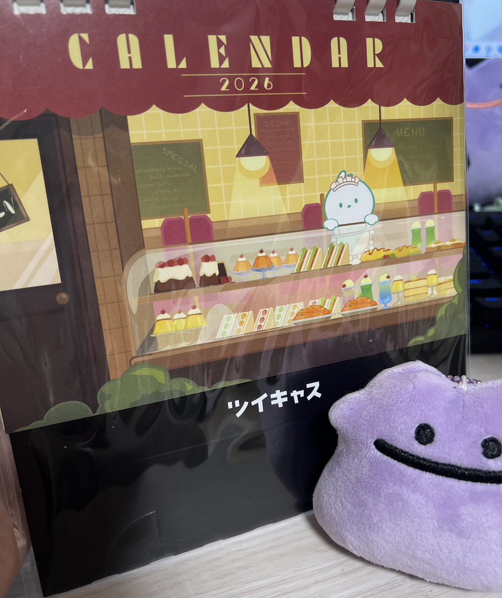 teto_msc's tweet image. カレンダー届いたよー！！
感謝(ㅅ´꒳` )