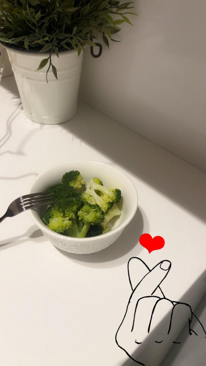 طقوس العوده من الدوام نبدأ بأكل السيد بروكلي 💘