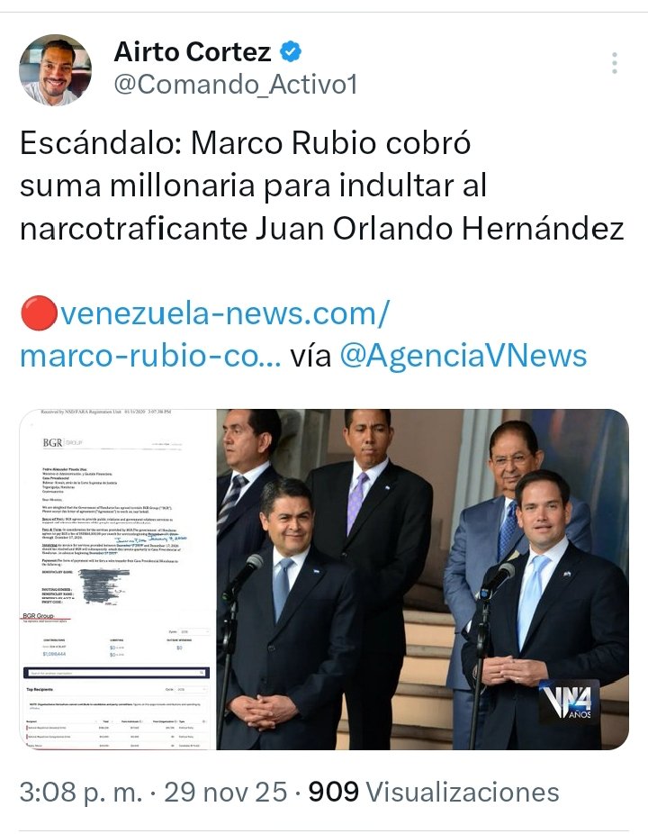 JoseSalPSUV's tweet photo. @RepCarlos #2Nov
Eres un MMG que te chuleas a los contribuyentes norteamericanos.
📌 El Cártel de los Soles, es creación de la suCIA.
📌 Los Narcotráficantes están el la @WhiteHouse indultando a sus socios.
@NicolasMaduro ¡Conductor de Victorias!
@dcabellor
@YriadS
#UnLeashDracarys🔥🐉 https://t.co/tN90AHg3f7