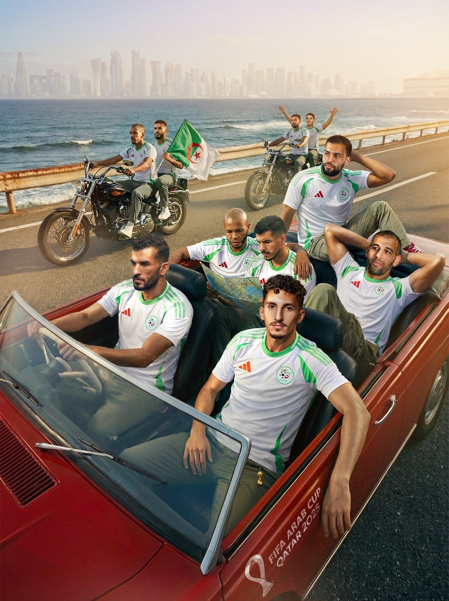 ousbouu's tweet photo. Arab Cup 2025. The Road begins 🇩🇿🏆
#algeriateam https://t.co/bvAS1In0QV