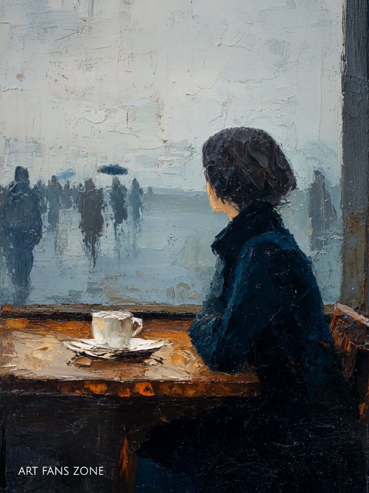 Quando
ti senti sola,

                ricorda che hai

               i libri, l'autunno,
                  il caffè, il tè,

                     la poesia,
               le stelle, la luna 

             e l'intero universo 
            pronto a confortarti.