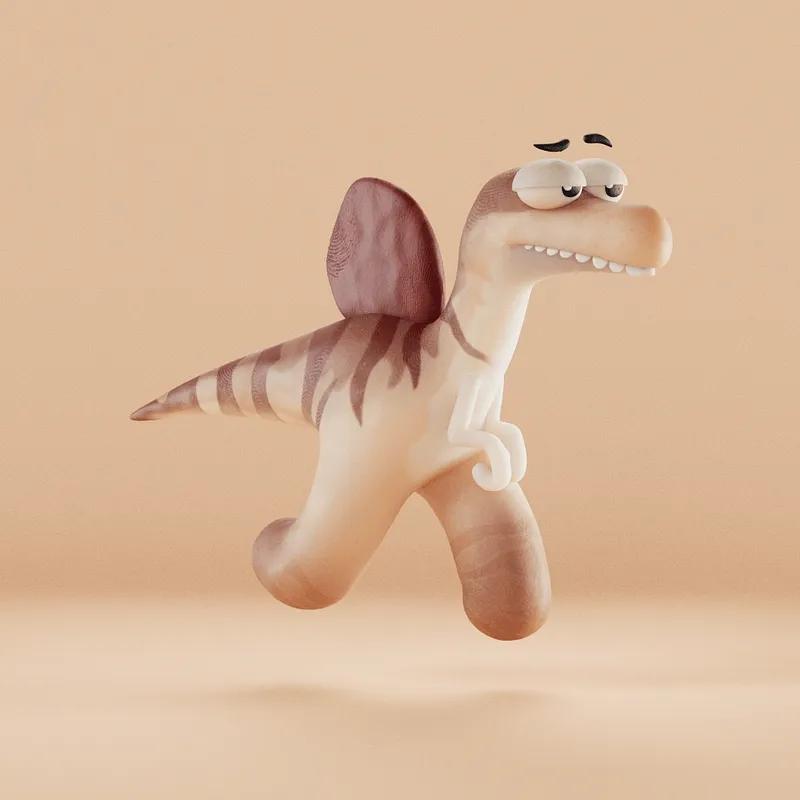 Been a long rollercoaster journey,
But i finally made it to the big Herd 🌋

My first ever and forever <a href="/Claynosaurz/">Claynosaurz</a> is a bored mocha Spino 🫶

Love at first sight, 
I'm still in denial that i found a matching colors/patterns/background perfect to me 🌋

Rawr 🦖