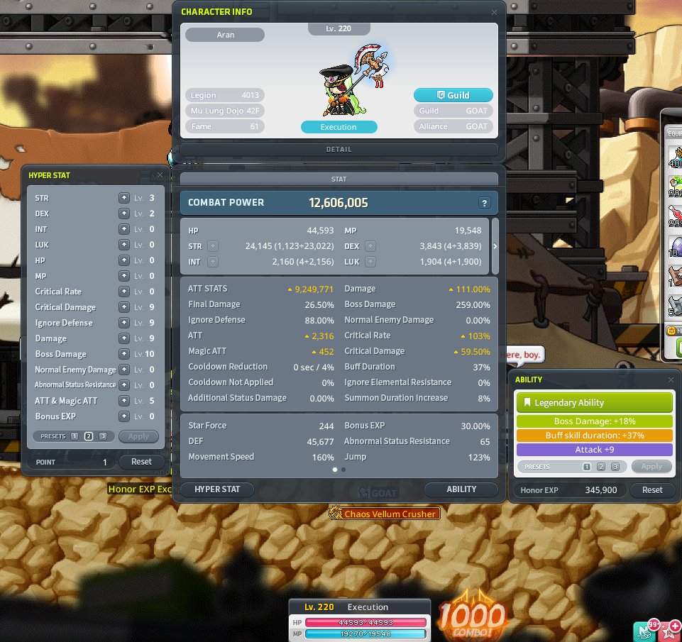 JarExtGaming's tweet photo. Attendance 13/21
Almost there, 8 MORE TO GO!
Then I can chill & cooking post for MSU.
Well I will look forward what I am going to cook for
- 5th Job Fastest way to progress?
- How to prepare newest boss?
- How to improve stats for 5th job fast in free content?
- How to expect when expectations are not fast in MSU?
- How to play MSU as F2P with tons of patience?
- How to spend minimum or dont even spend on MSU?
Everything is "HOW" in anxious playing MSU.
Me? I just move forward, it will be the same as last 6 months.
On the "HOW" case? I do help MSU sometimes.
Also did charity for weeklies this week with @MapleGOAT_msu guildmates.
Been doing well at my end.
Long story short in my MSU BIO DATA....
In 2025 May, people hype about the game.
In 2025 Aug-Nov, people who spend too much quit the game at a cost of range of 10k to 100k USD.
Me?
In 2025 May, I enjoy playing the game.
In 2025 Aug-Nov, made correct moves and even wrong moves, progress my stats from 10k stats till 24k stats on Aran or even 25k stats on Hero.
I did spend about total of near 16k $NXPC over the past 6 months.
Being recognized as MSUxFriends is not just about having this title.
Is "HOW" do I get this title? @MaplestoryU
Keep being active on MSU and post MSU content on X.
If you start doing, you could get 1000 $NXPC per month in the future as MSUxFriends.
I have a long goal in MSU, which is why I stayed and keep playing.
Not just a player, a content creator, a contributor but also an investor for MSU.
#MaplestoryN #Web3Gaming #MSUxFriends $NXPC