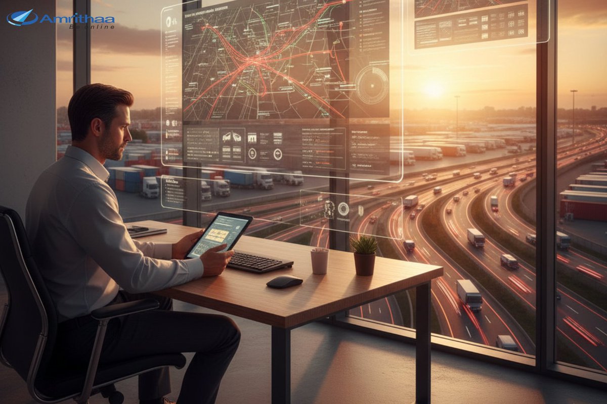 AmrithaaCom's tweet image. Real-time fleet tracking = smarter decisions + faster deliveries.
 #FleetTracking #LogisticsTech #SmartTransport #Operations #amrithaa
amrithaa.com/digital-trends…