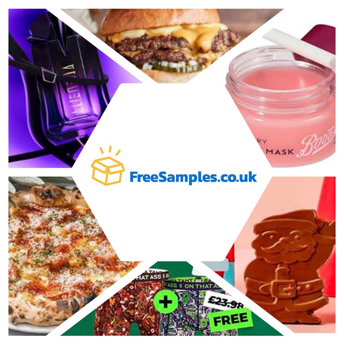 freesamplescouk's tweet image. 🎄 Day 2 of Christmas at FS!
✨ Free Mugler perfume sample
🍫 John Lewis chocolate
🍔 Honest Burger + chips
…&amp;amp; loads more festive freebies!

Grab today’s treats &amp;amp; indulge for less 🎁👇
fsdl.uk/f/